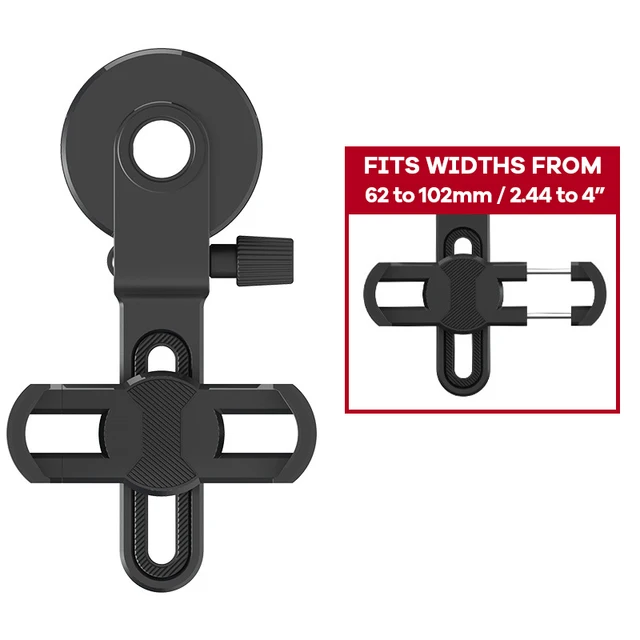 Adattatore Telefono Per Telescopio E Binocolo - Universale, Regolabile, Per Smartphone