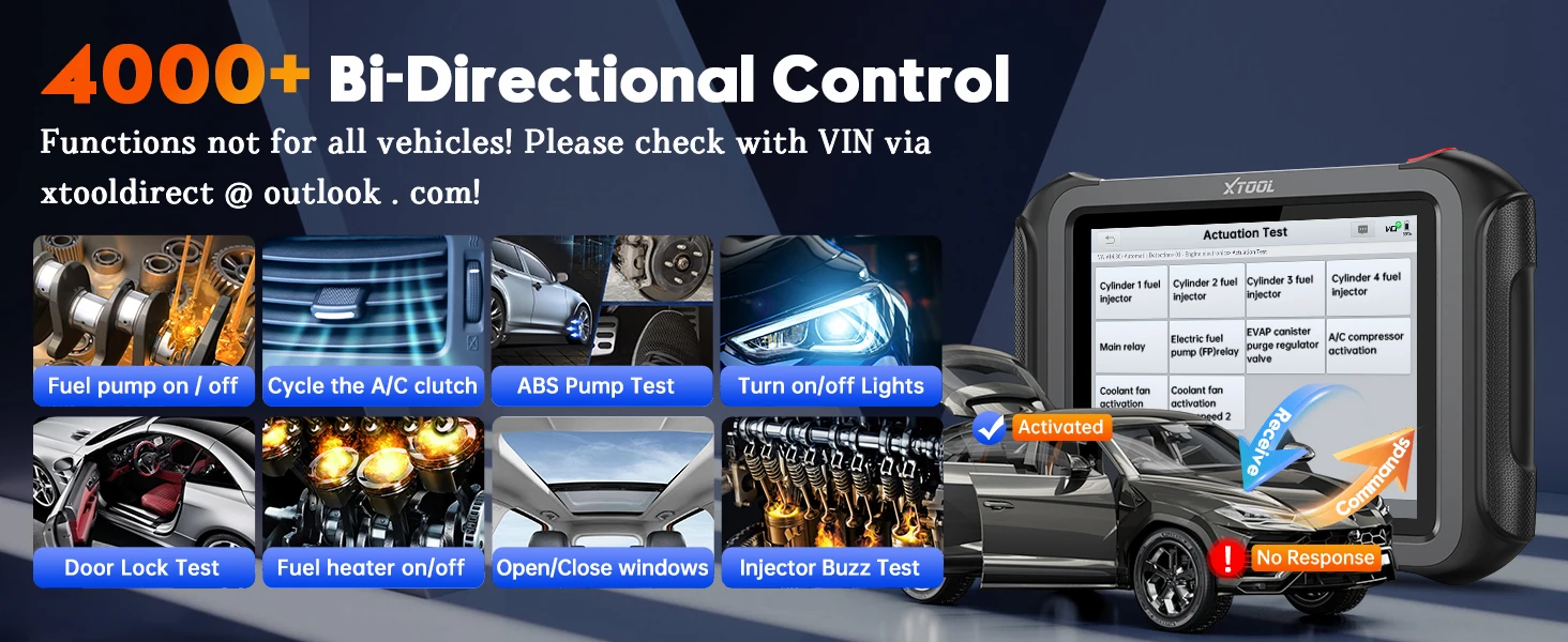 XTOOL D9S Autodiagnosetool ECU-Codierung 45+ Resets Schlüsselprogrammierung FCA AutoAuth DOIP CANFD Topologie D9 Kfz-Scanner – Detail 6