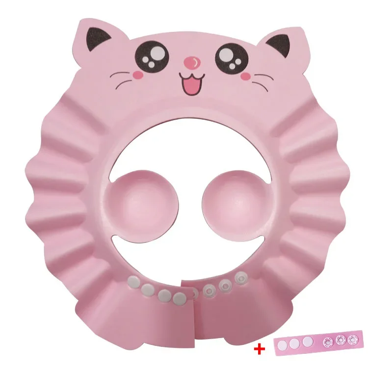 Hair Wash Hat Hair Wash Shield Shampoo Shower Cap Shampoo Cap Durable Baby Bath Visor Hat Adjustable Baby Shower Protect Eye Water-proof Splashguard Hair Wash Shield for Infant