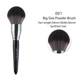 Deluxe Round Head Makeup Brush for Flawless Foundation and Blush Application (001)
