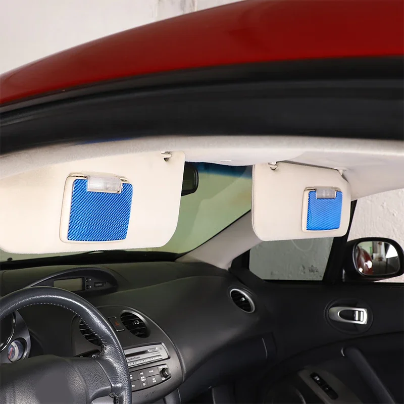 

Для Mitsubishi Eclipse 2006-2011 мягкое углеродное волокно автомобильное зеркало для макияжа панель Крышка отделка наклейки автомобильные аксессуары