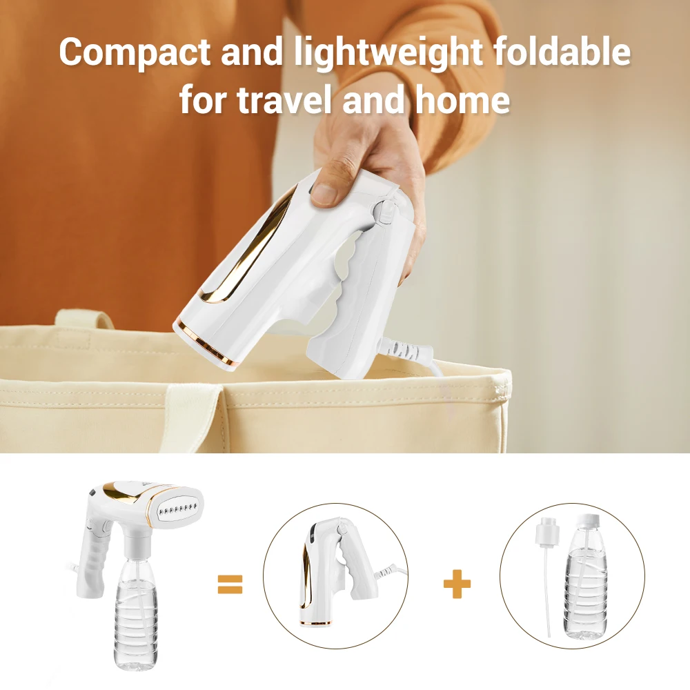 Portable Foldable Handheld Garment Steamer Iron