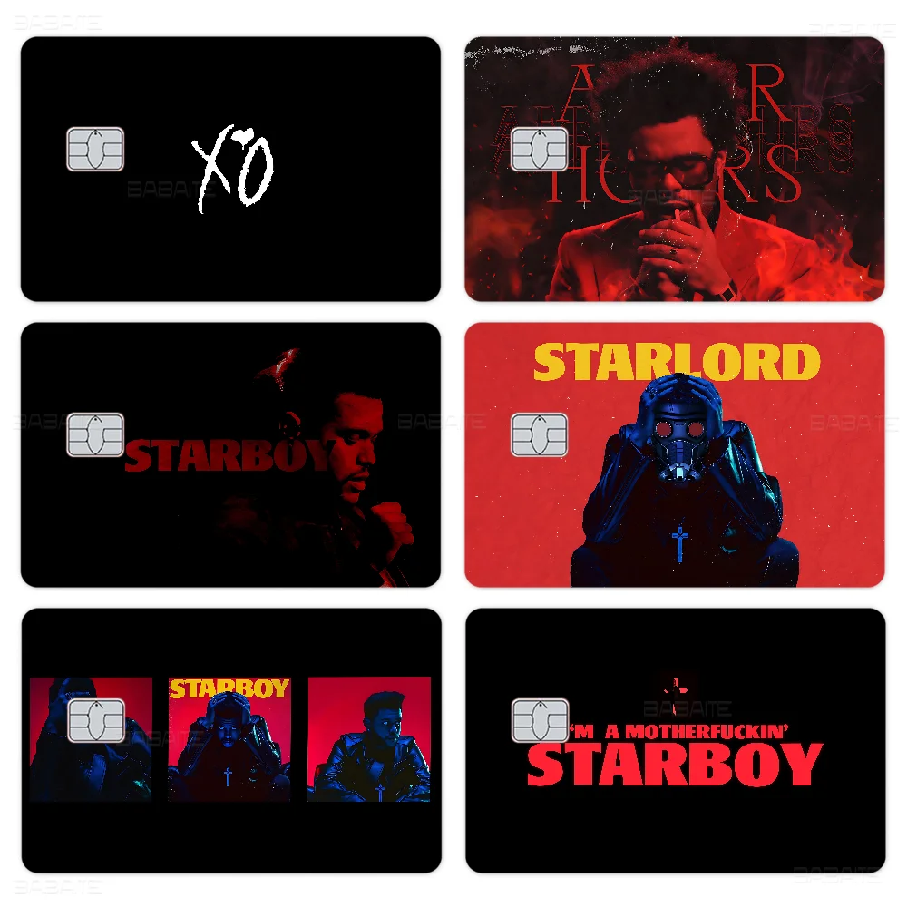 The Weeknd Anime Front Cover Film Sticker Skin