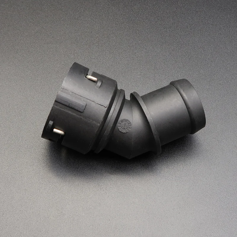 1J0121619 FOR Audi Volkswagen Upper Radiator Cooling Hose Connector Black High Quality Durable Strong Automotive Accessories