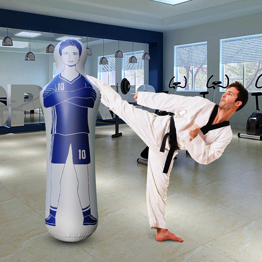 Mannequins gonflables de gardien de but de football pour enfants et adultes, défense des coups de pied libres, sac de boxe debout, exercice à domicile
