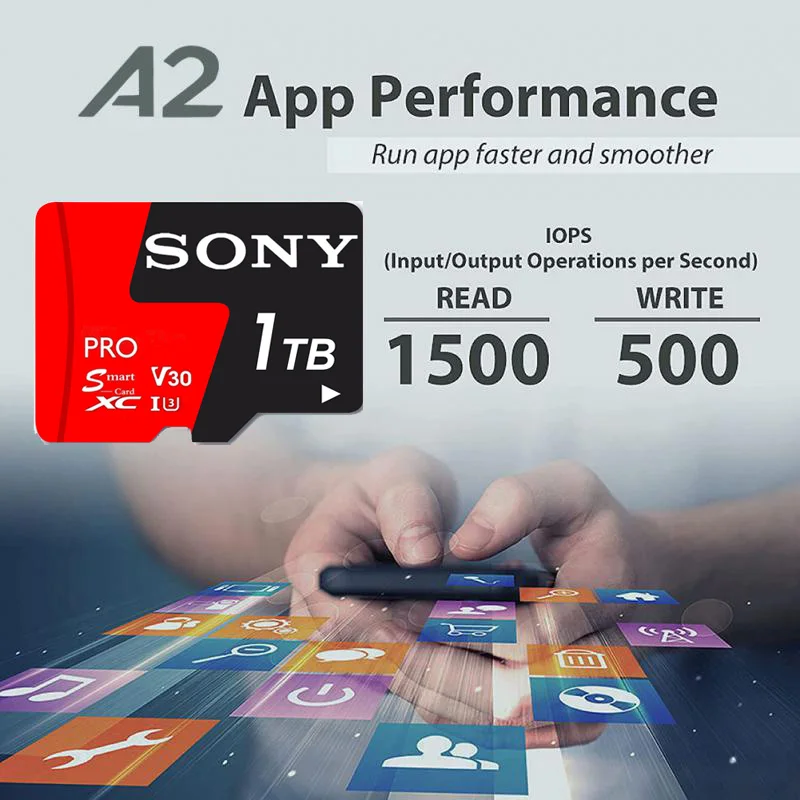  ޸ ī, ٵ ġ C10 V30, 4K ũ TF SD ī, 128GB, 256GB, 512GB, ޴ ٵ ӿ, 1TB
