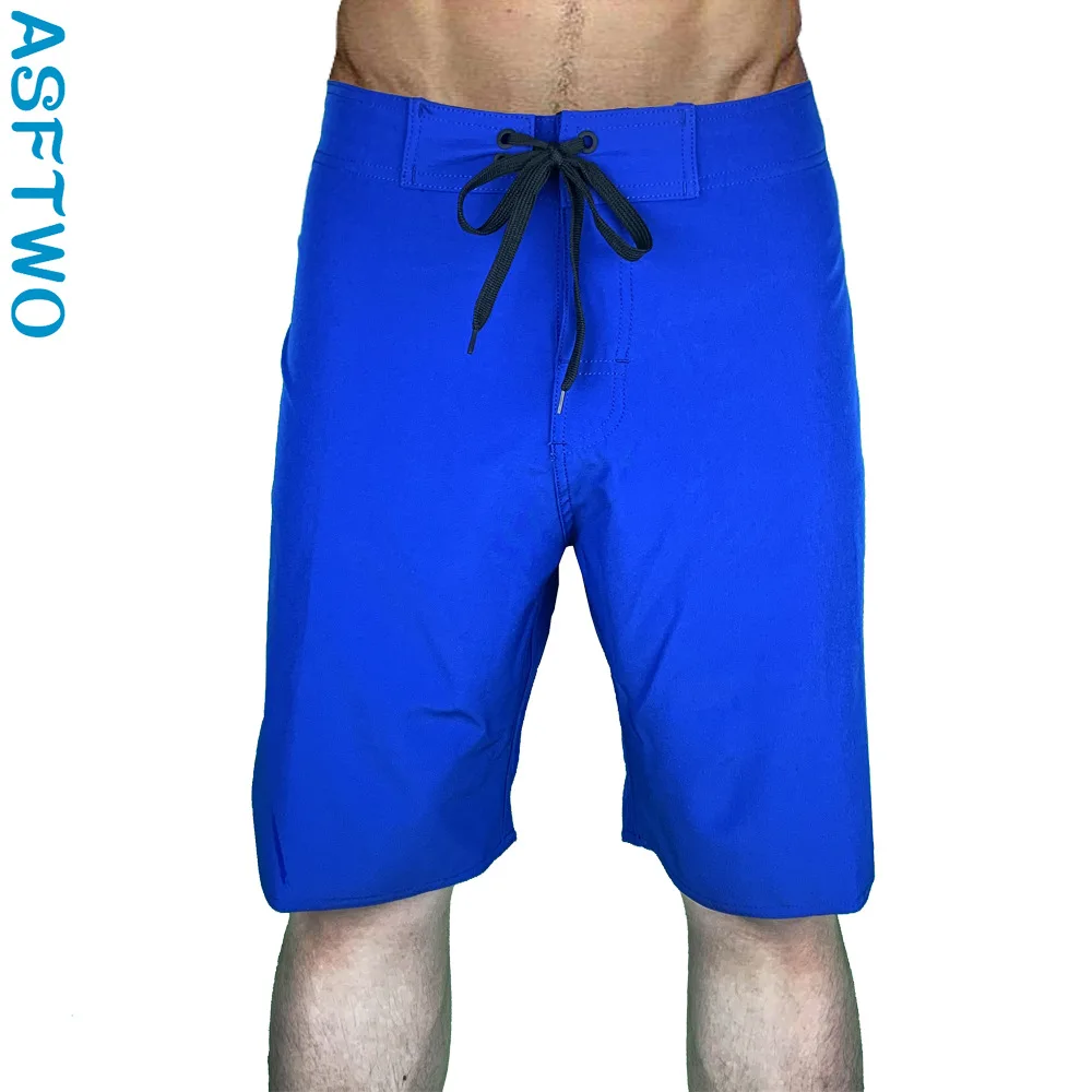 

Waterproof four-sided elastic sports surfing shorts New men's casual quick-drying beach pants in the summer of 2023
