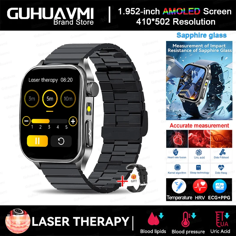 2025 AI-GPT Diagosis ECG Health Smart Watch Men Blood Pressure thumbnail 4