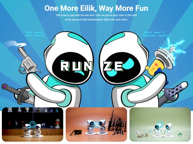 New Eilik Robot Emotional Interaction Smart Companion Pet Robot Electronic  Creative Study Desktop Companion Christmas Toys Gifts - AliExpress