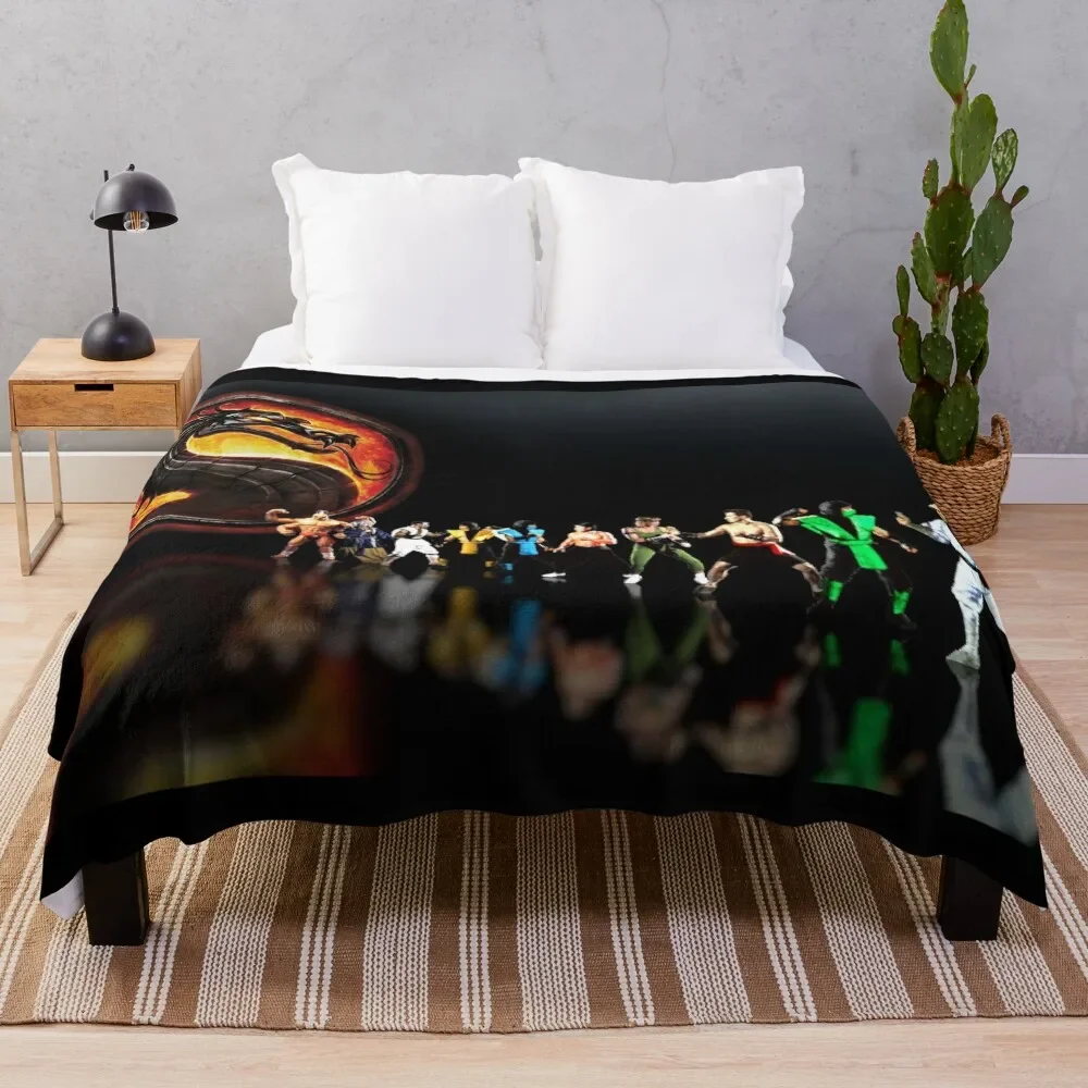 

Mortal Kombat pixel art Throw Blanket Heavy Extra Large Throw Blankets