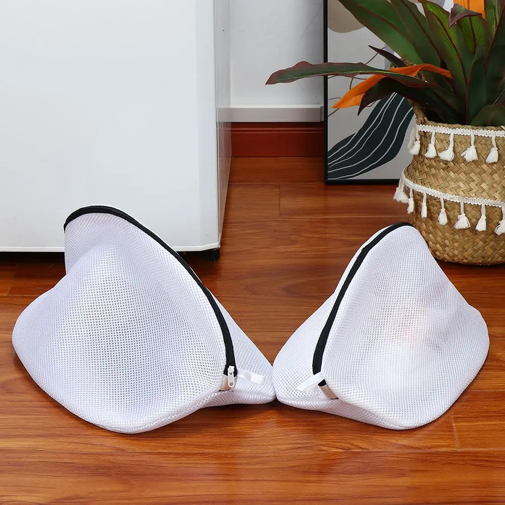 2Pcs Travel Clothes Sock Shoes Clothes Storage Bra Storage Bags Mesh Laundry Bag Washing Machine