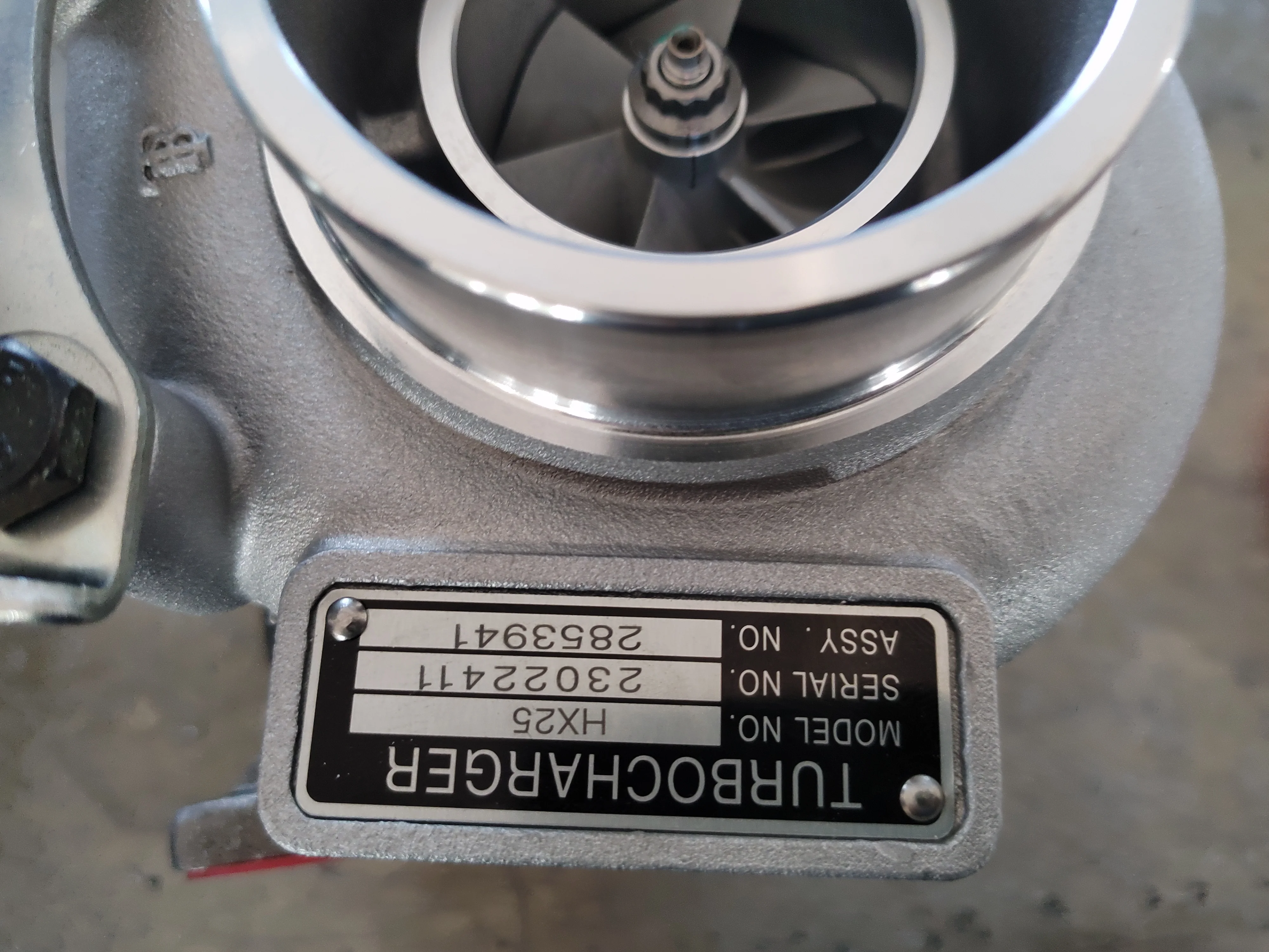 504127334 HX25 turbocharger 2853941 4041367 - AliExpress