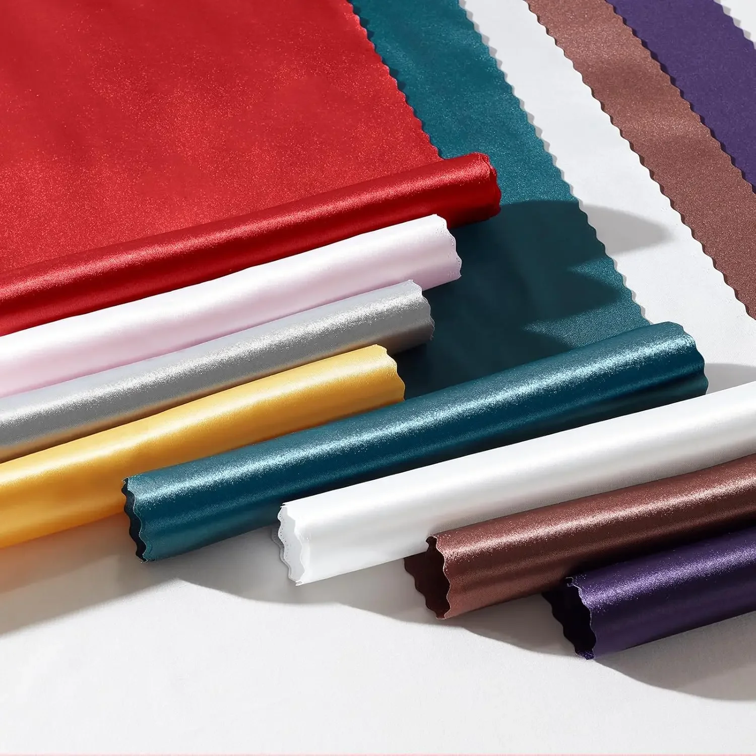 30cmx275cm Satin Table Runner Banquet Wedding Silk Ribbon Table Flags for Party Supply  Decoration Table Cover RunnerTablecloth 5