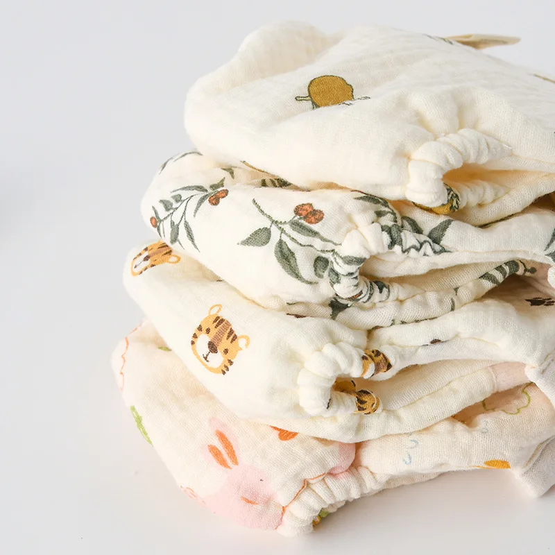 Summer Cotton Baby Reusable Taped Diaper Cartoon Baby Training Pants Infant Shorts Nappies Panties Changing Underwear Cloth baby training pants cloth diapers