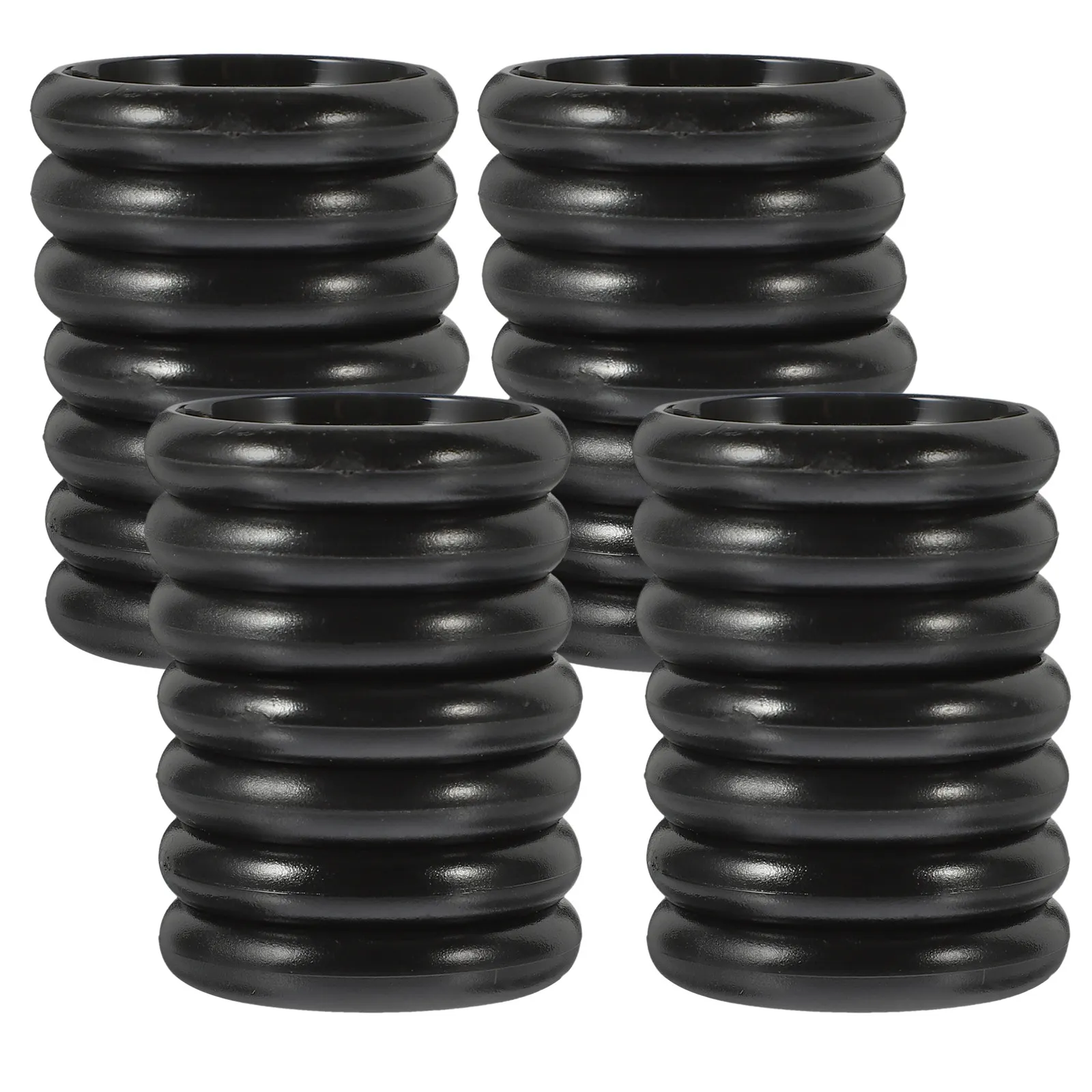 44개 바인딩 디스크, 부드럽게 광택 처리된 ABS 플라스틱 루즈리프 바인더 링, 유연하고 보관하기 쉬운 원형 디스크바운드 확장형