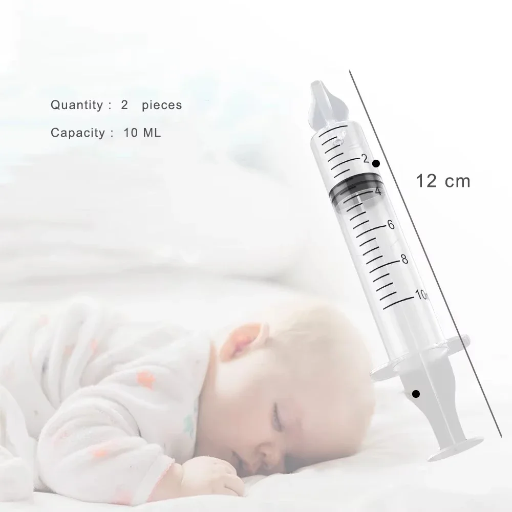 Baby Nasal Aspirator Cleaner Syringe Washing Tool