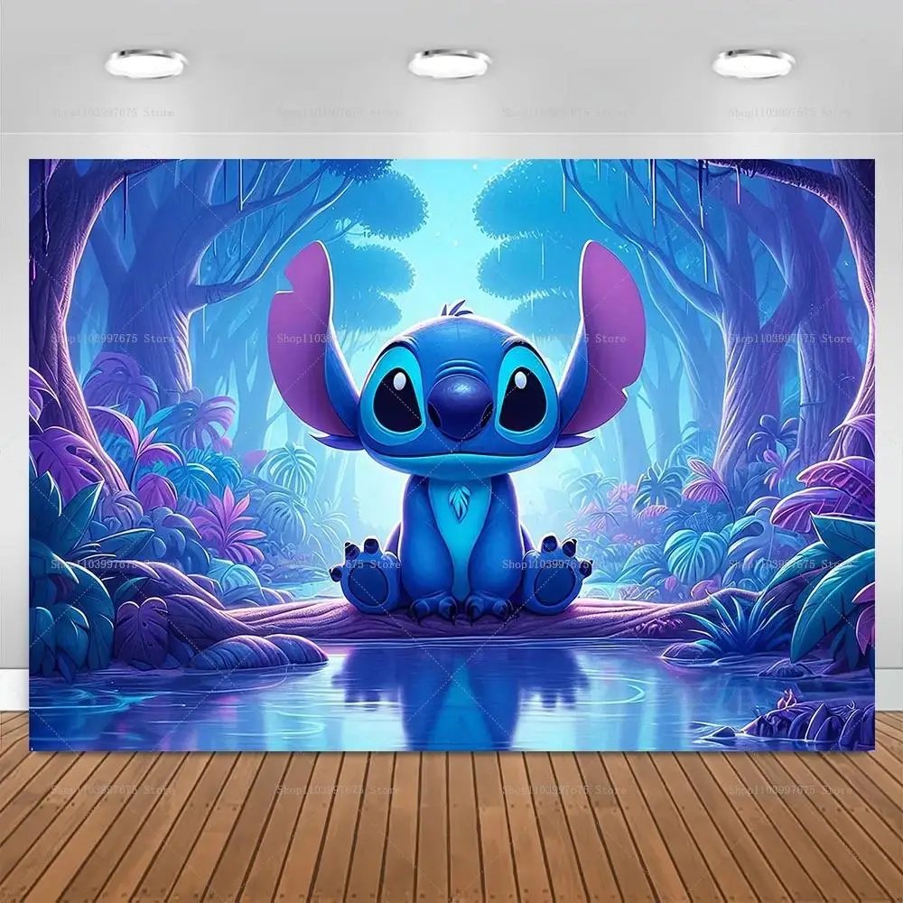 Stitch Natal Desenho: O Fundo Perfeito para Festa de Aniversário com Tema  Lilo \u0026 Stitch, image size:1000x1000