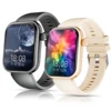 2.01'' Waterproof Smart Watch with Message Answer Call Sleep Monitoring Sports Pedometer Information Alerts For iPhone Android