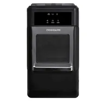 Crunchy Chewable Nugget Ice Maker, 44lbs per day, Auto Self Cleaning, Black Stainless 2