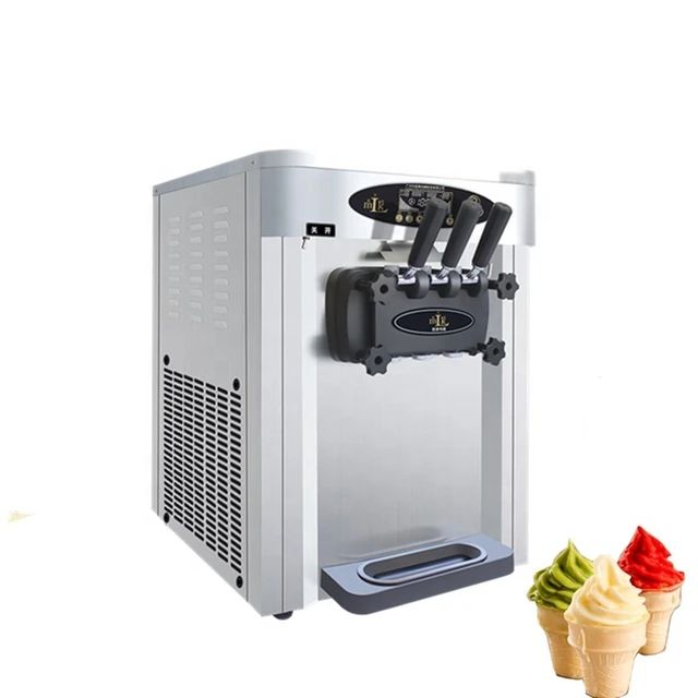 Soft Serve Ice Cream Machine Home  Homemade Soft Ice Cream Machine -  Automatic Ice - Aliexpress