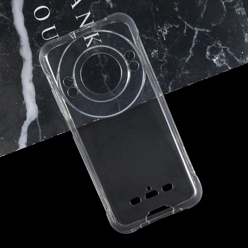 Per Ulefone Power Armor 16 Pro Custodia morbida per telefono in TPU Cover in silicone trasparente nero per Ulefone Armor 16Pro Guscio protettivo  202192403