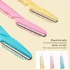 10/20/50/100Pcs Eyebrow Trimmer Eyebrow Razor Women Face Razor Hair Remover Blades Shaver Sharp Portable Makeup Tool Accessories 2