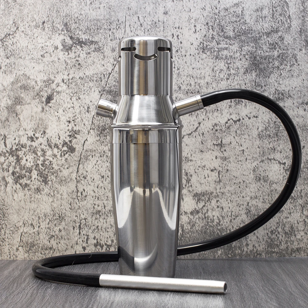 Hookah Pipe Small Stainless Steel Cup Hookah Car Portable Chicha