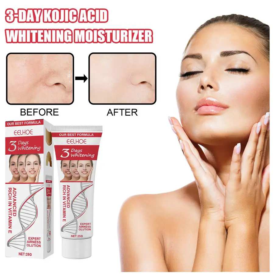 3 Days Whitening Face Cream Tric Acid Moisturizer Brightens Removal