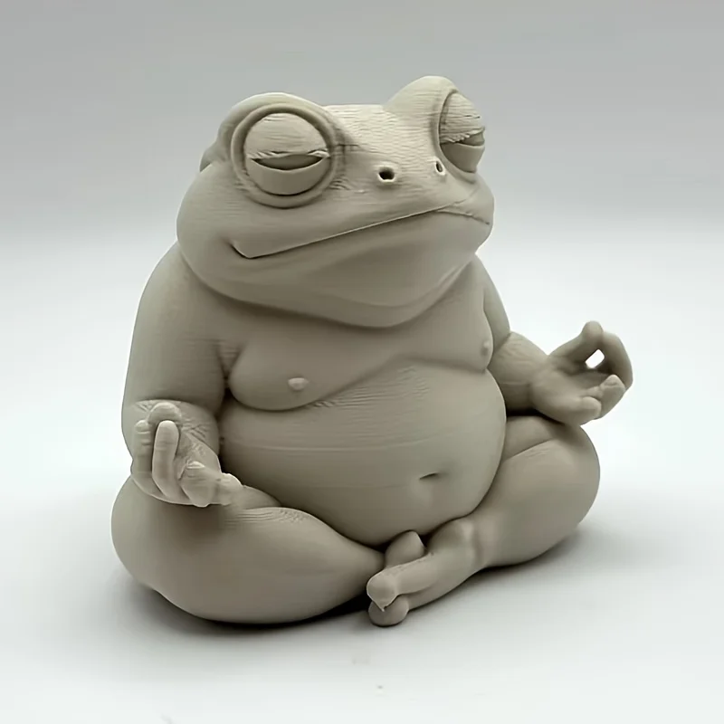 Chubby Zen Frog Decor 1