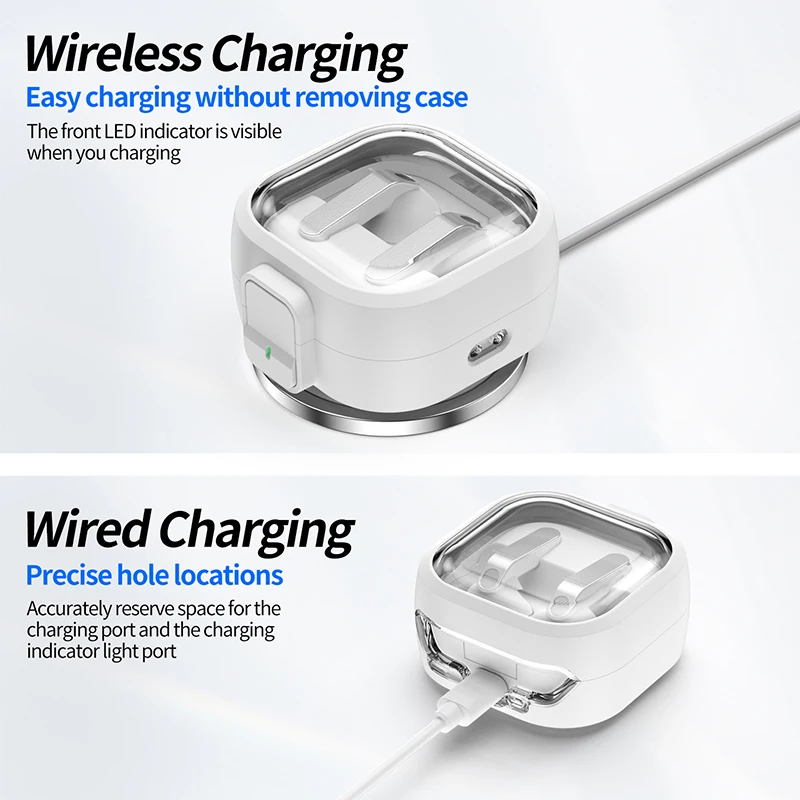 Durable Anti-Loss Earphone Case with Lock Design - Shockproof Headphone Cover