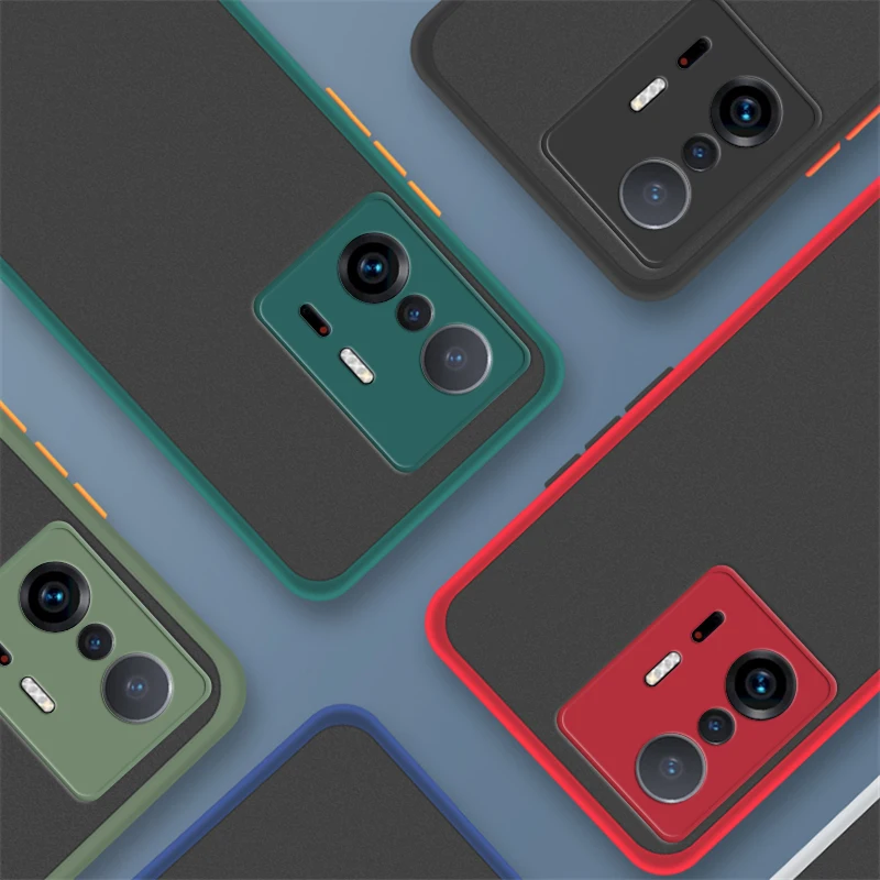 Per Xiaomi 11T Custodia Cover Xiaomi 11T Pro Cover Matte Pc Tpu Hard Back Phone Case Per Xiaomi Mi 10T 11T 11I 11X Pro 11 Lite Ultra