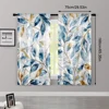 2pcs, Curtain Cloth 2D print Art Floral Durable Polyester (without rod) Decorations Clearance Ldeal for Bedroom, Living Room, 3