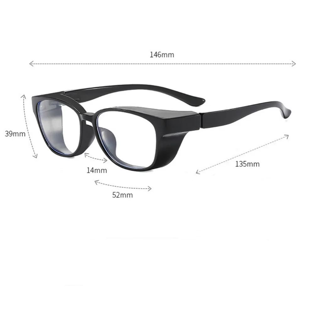 Large square Frame Goggles Anti Blue Light Glasses Men Women Car Night Driving Sunglasses Sand-proof UV  Eyewear