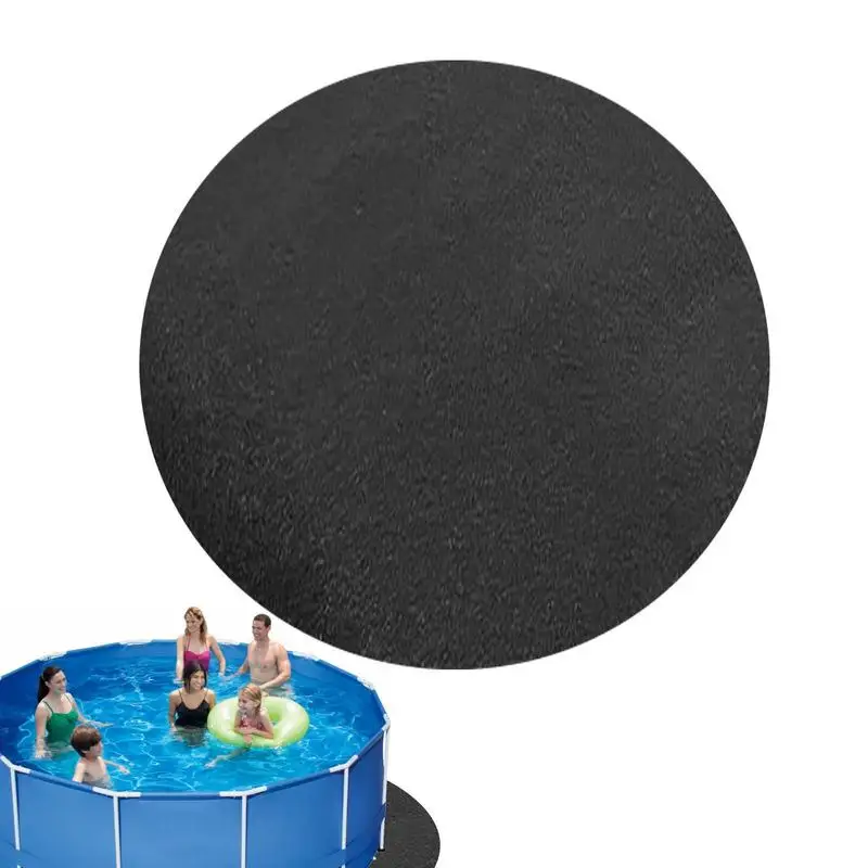 

New Pool Ground Cloth Above Ground Pool Mat 4M Round/Square Pool Liner Pad Prevents Punctures Eco-Friendly Swimming Pool Mat
