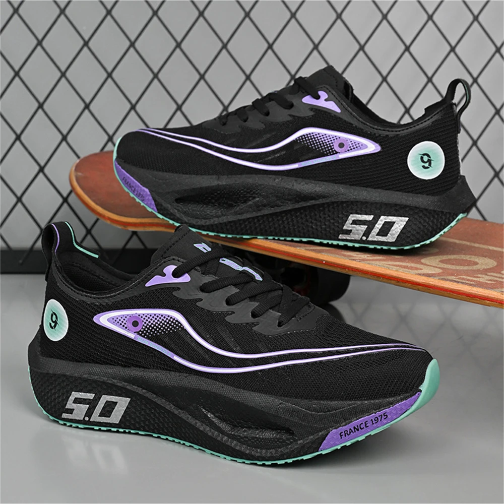 Novos calçados esportivos para homens e mulheres, tênis de corrida, placa de carbono, corrida de maratona masculina, absorção de choque, tênis de treinamento de atletismo 9