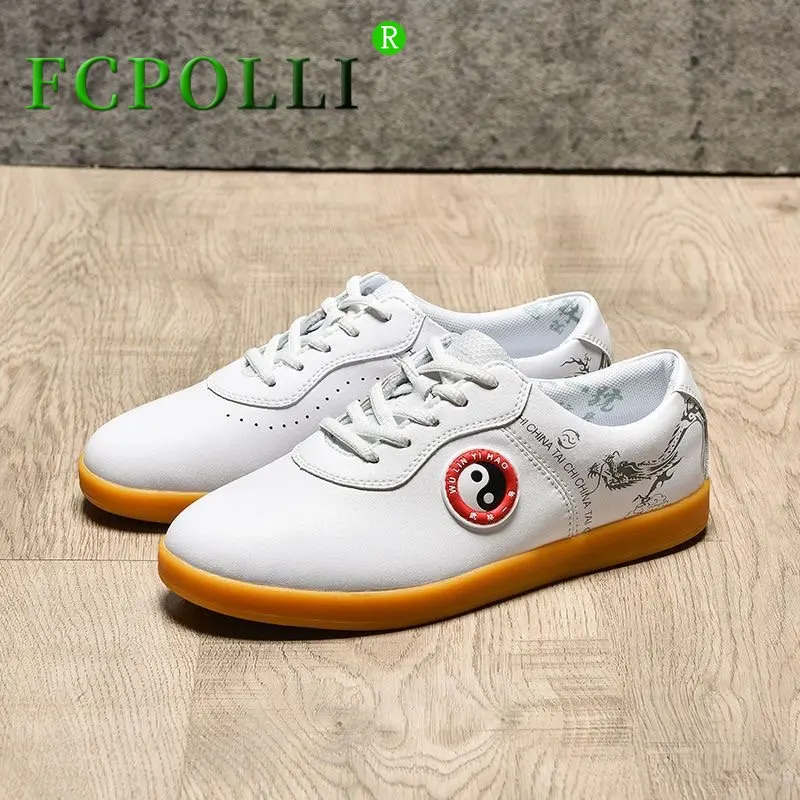 Professional Martial arts shoes for Unisex Comfortable Leather Wushu