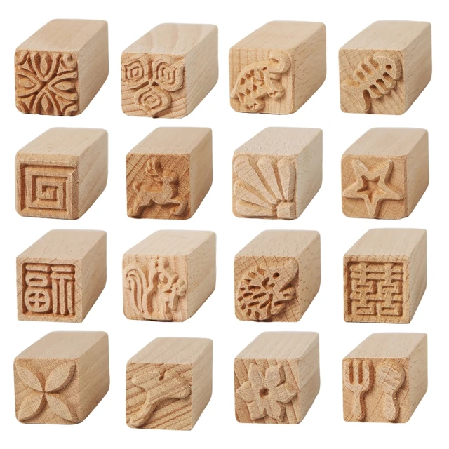 Vintage  Decoration Stamp Set DIY wooden rubber stamps for scrapbooking standard 4