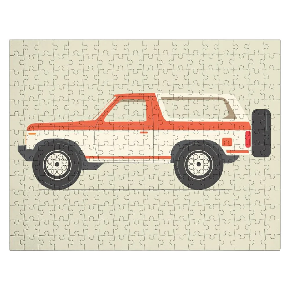 

old ford bronco Jigsaw Puzzle Customizable Child Gift Custom Wooden Puzzle Name Personalize Puzzle Wood Puzzle