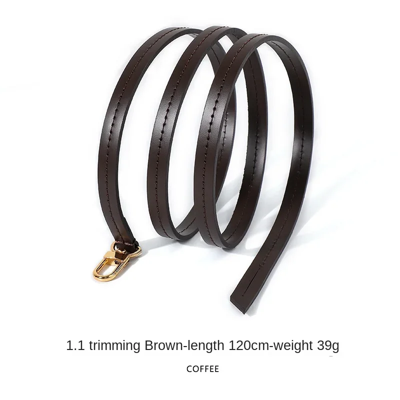 Tracolla Regolabile Da 85 A 145 Cm Per Borse, Larga 3.8 Cm, Colore Caffè, Con Moschettoni In Metallo, Ricambio Universale