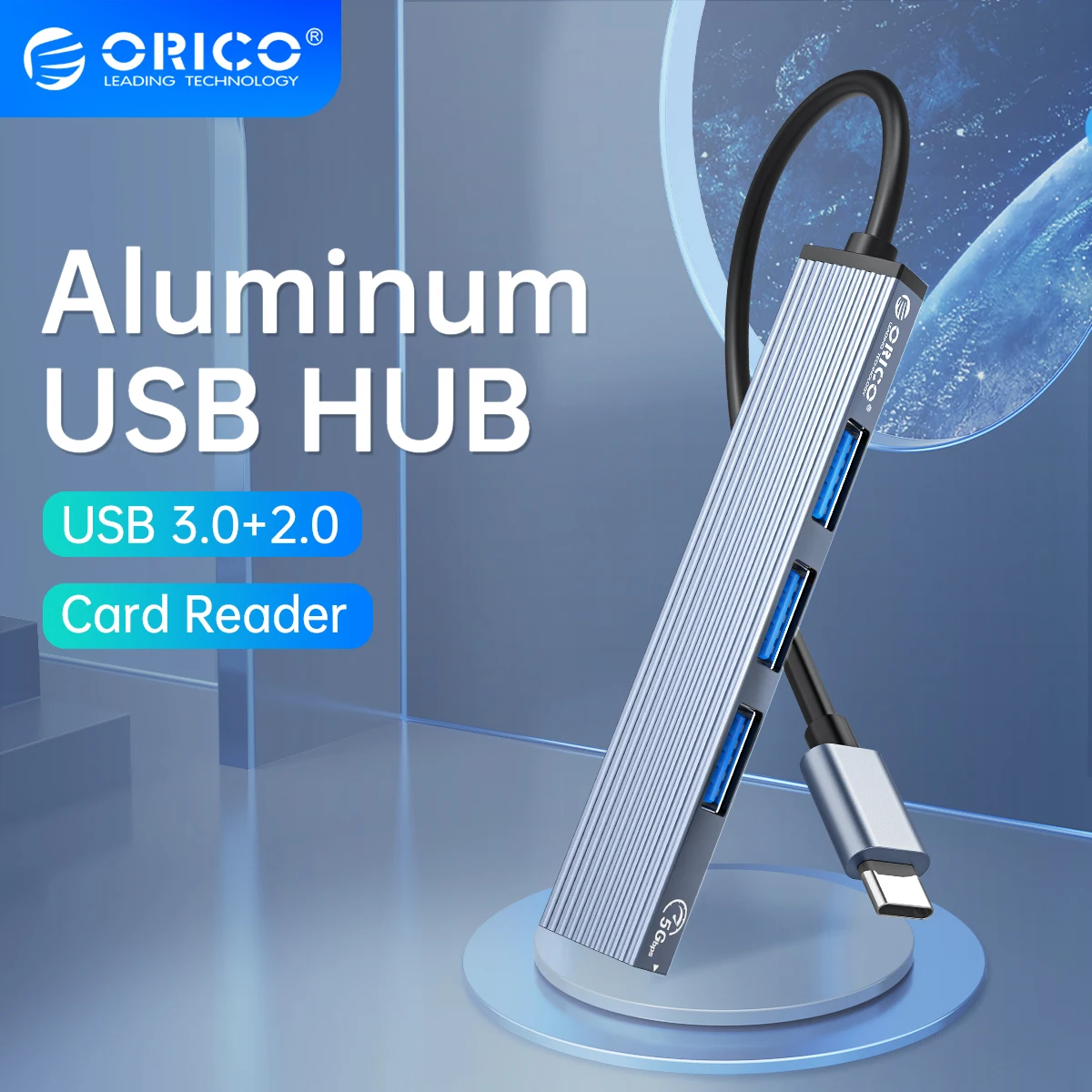 Aluminum Usb 3.0 Hub Multi usb Splitter Adapter 4 Ports High - Temu