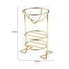 Make Up Puff Shelf Creative Rack Tray Metal Drying Stand Organizer Shelf Holder Tools 4