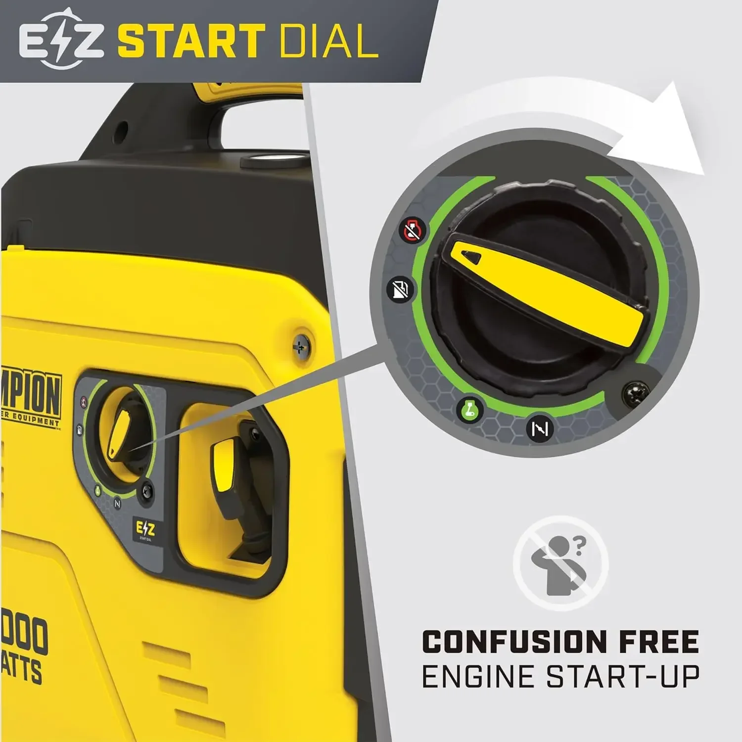 Champion Power Equipment 4000-Watt RV Ready Portable Inverter Generator with Quiet Technology and CO Shield