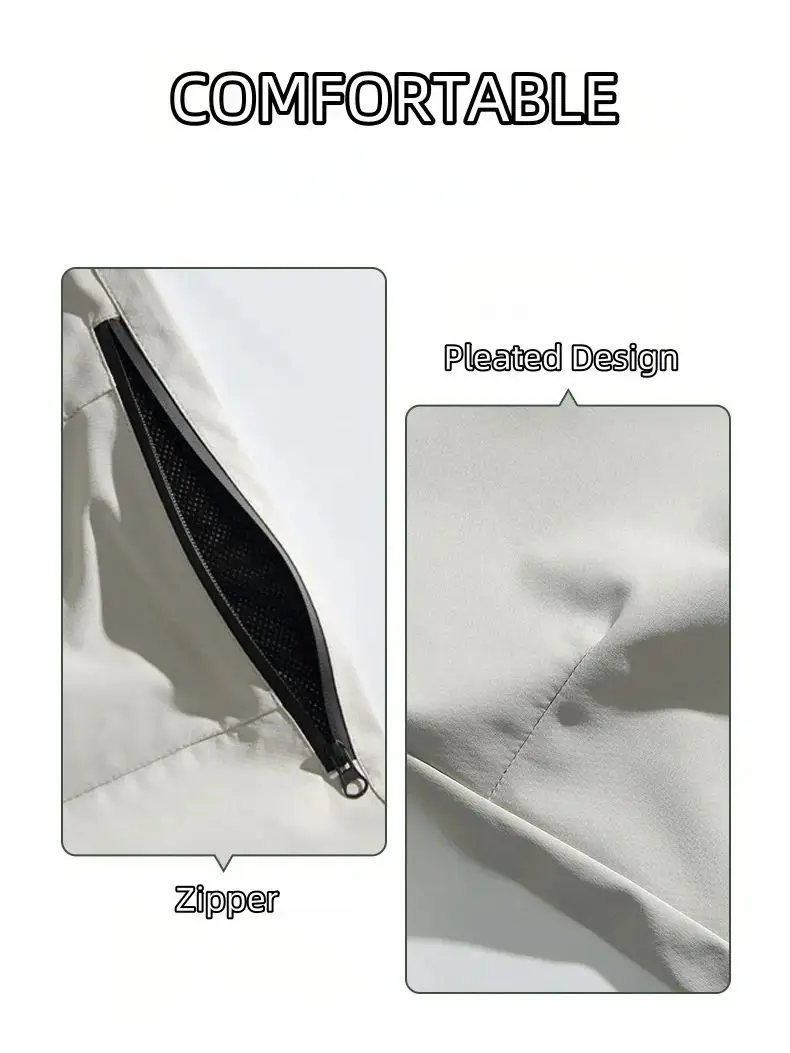 Outdoor Sports Punch Pants Men Waterproof Windproof Quick Dry Wearable Breathable Mesh Casual Drawstring Pants