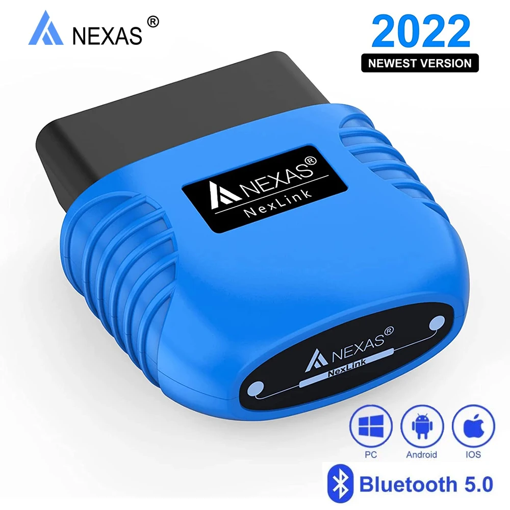 Cylinder Stethoscope NEXAS Motorcycles Diagnostic Scan Tool Bluetooth 5.0 OBD2 EOBD Diagnostic Scanner for iOS Android Windows Fault Code Reader auto inspection equipment Code Readers & Scanning Tools