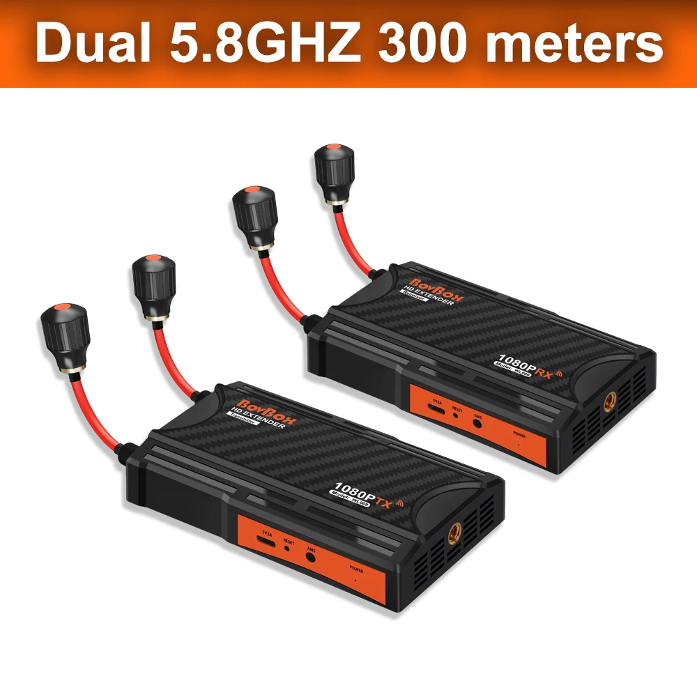 200M Wireless Hdmi Extender 1080P Screen Share 300M Wireless Display Adapter Trasmettitore E Ricevitore Video Per Fotocamera Pc A Tv