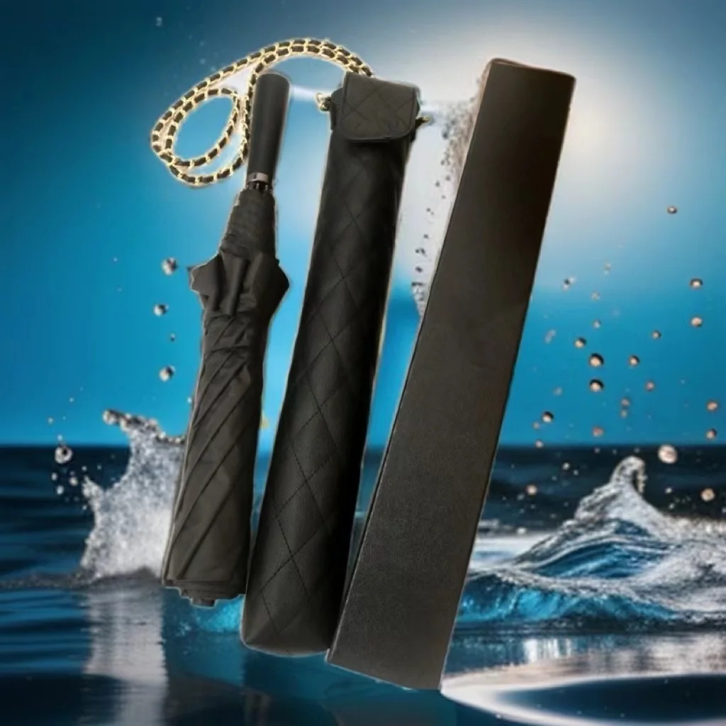 Black Warrior Gift Box Fashion Umbrella Dual-purpose Foldable Sunscreen UV-proof Umbrella folding umbrella sun umbrella automatic sun umbrella