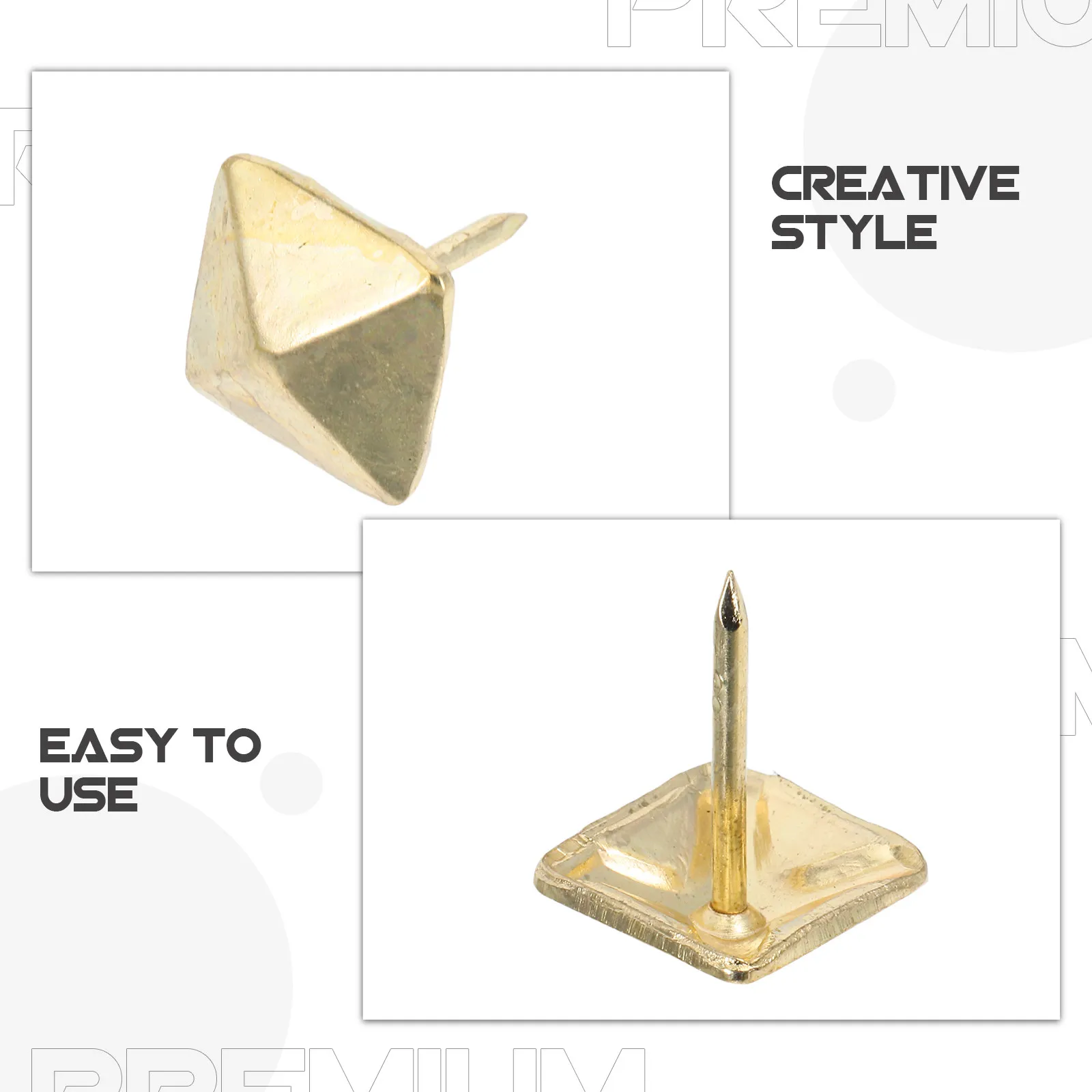 100개 가구용 못, 연장형 장 못, 소파, 의자, 침대 헤드보드, 그림 걸이, 지도 디스플레이용