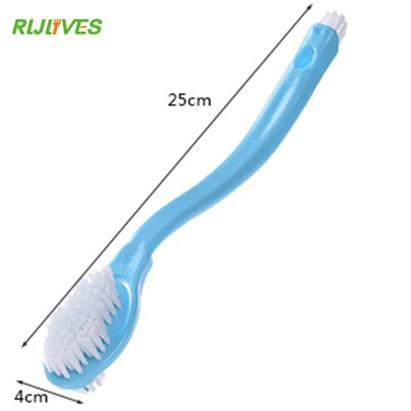 Set 2 Spazzole Bucato E 2 Spazzole Scarpe Con Ganci - Pulizia Casa, Plastica Durevole - Foto 9