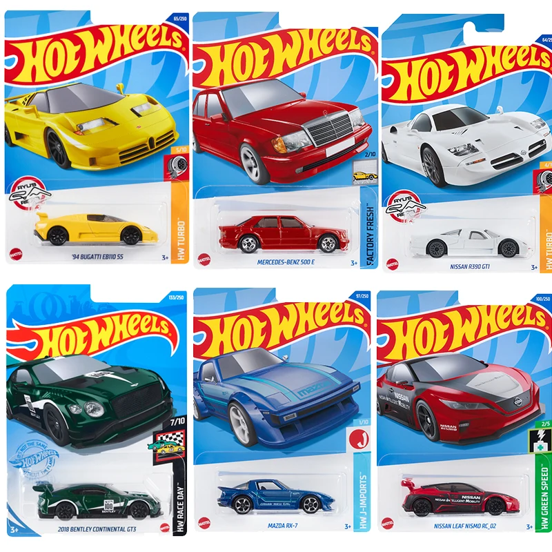 Оригинальные Hot Wheels 1:64 Mini Run спортивные автомобили различные детские игрушки для