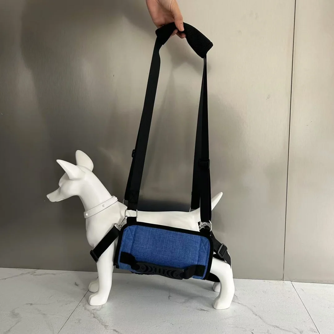 4359-2c36fa.jpg Pet Rehabilitation Chest Strap Adjustable Traction Rope New Dog Outdoor Travel Auxiliary Chest Strap